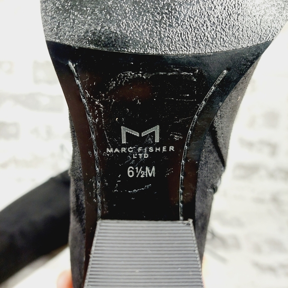 New Marc Fisher Mlokun Block Heel Over the knee Boots F56 - Picture 9 of 12